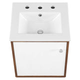 Transmit 18" Wall-Mount Bathroom Vanity