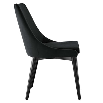 Viscount Performance Velvet Dining Chair