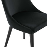 Viscount Performance Velvet Dining Chair