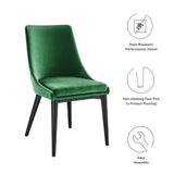 Viscount Performance Velvet Dining Chair