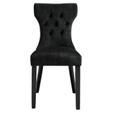 Silhouette Performance Velvet Dining Chairs - Set of 2