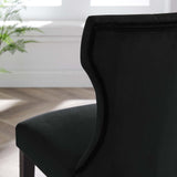 Silhouette Performance Velvet Dining Chairs - Set of 2