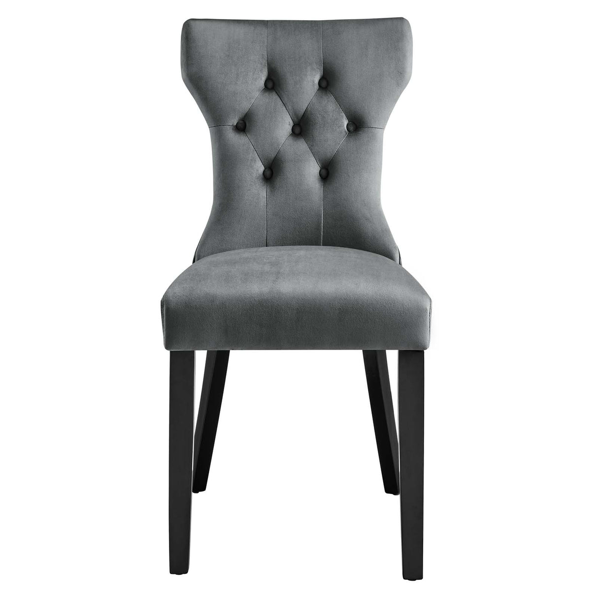 Silhouette Performance Velvet Dining Chairs - Set of 2