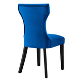 Silhouette Performance Velvet Dining Chairs - Set of 2