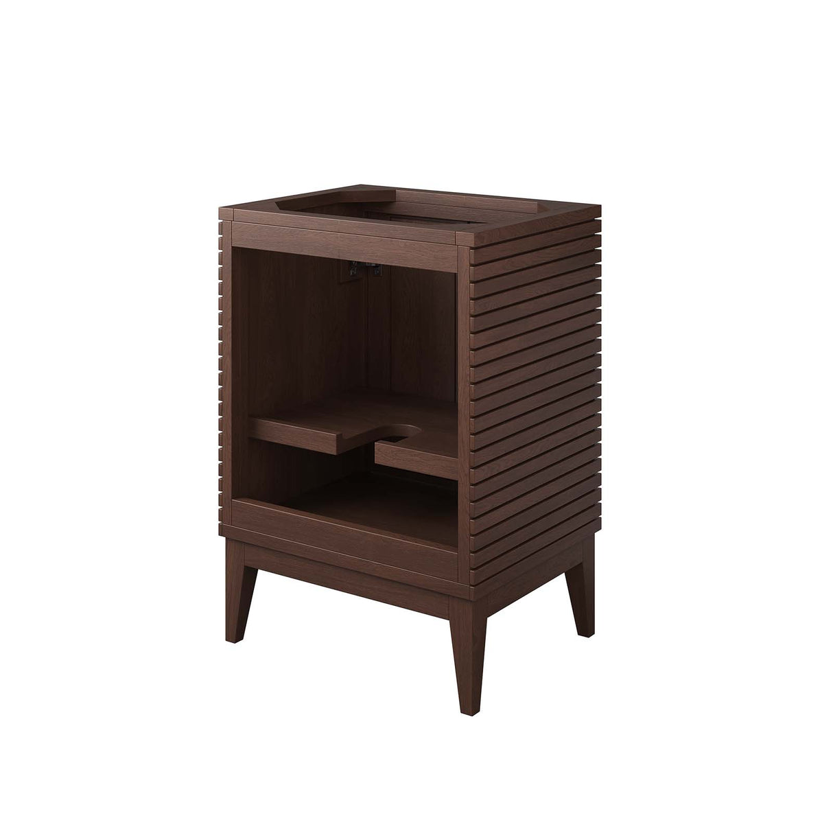 Ledger Wood Bathroom Vanity Cabinet (Sink Basin Not Included)