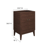 Ledger Wood Bathroom Vanity Cabinet (Sink Basin Not Included)