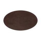 Lippa 60" Oval Cherry Walnut Wood Grain Dining Table