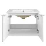 Maybelle 24" Wall-Mount Bathroom Vanity