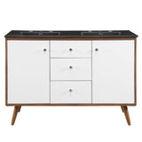 Transmit Double Sink Bathroom Vanity