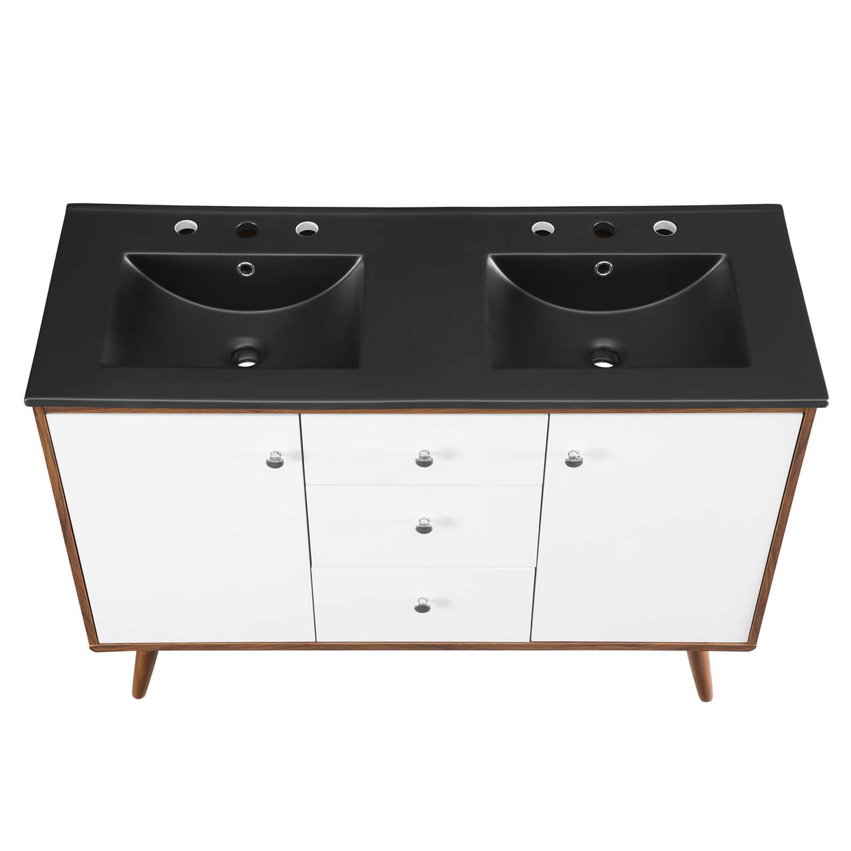 Transmit Double Sink Bathroom Vanity