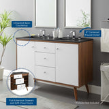 Transmit Double Sink Bathroom Vanity