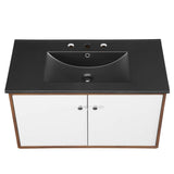 Transmit 24" Wall-Mount Bathroom Vanity