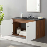 Transmit 24" Wall-Mount Bathroom Vanity