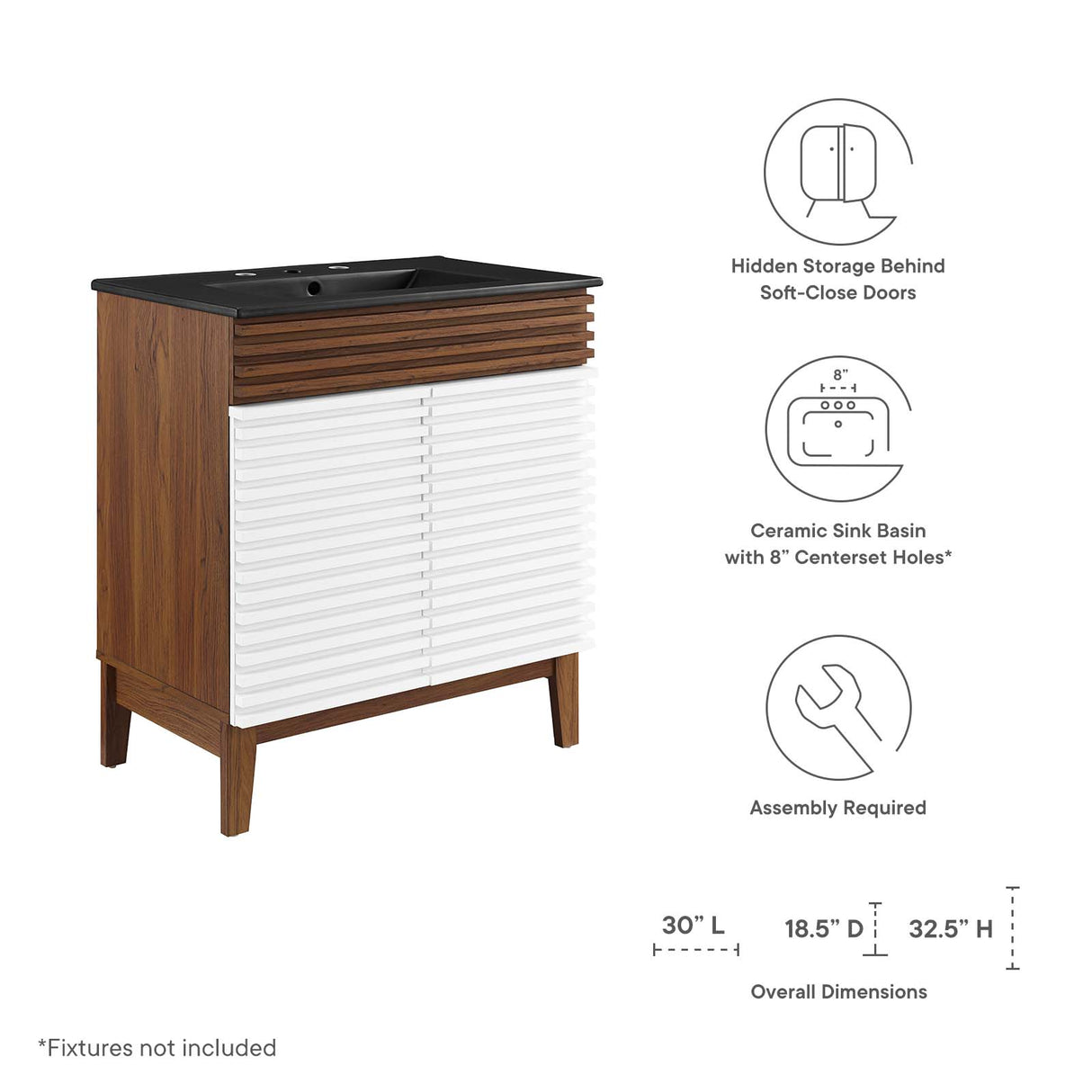 Render 30" Bathroom Vanity