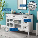 Isle 48" Bathroom Vanity Cabinet