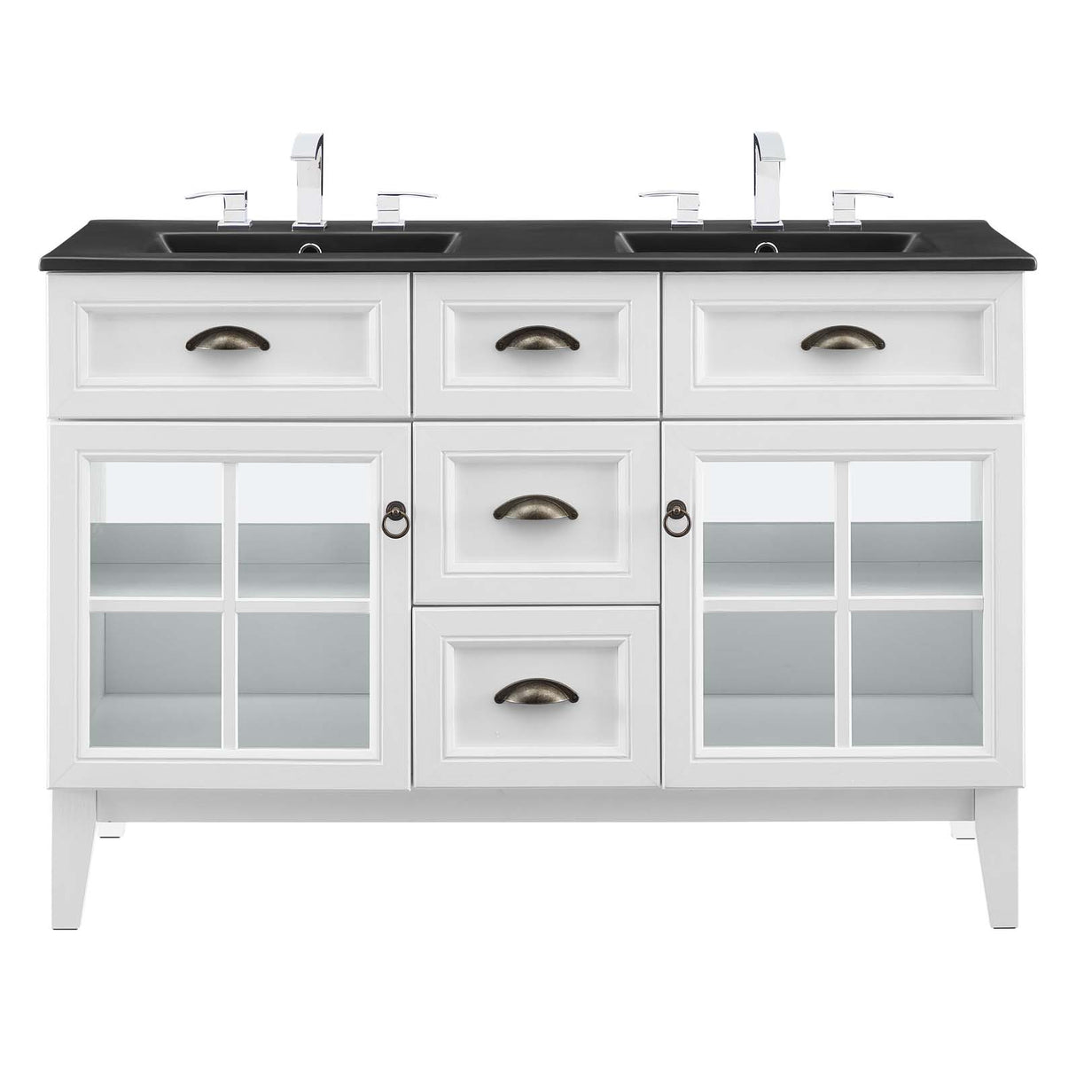 Isle 48" Double Bathroom Vanity Cabinet