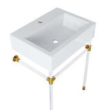 Redeem Acrylic Wall-Mount Bathroom Vanity