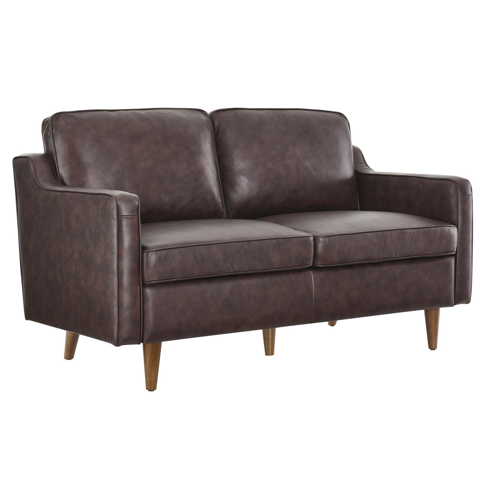 Impart Genuine Leather Loveseat