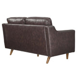 Impart Genuine Leather Loveseat