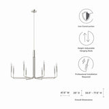 Rekindle 8-Light Chandelier