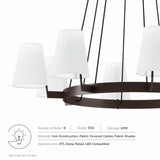 Surround 8-Light Chandelier