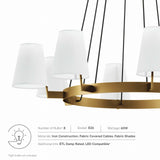 Surround 8-Light Chandelier