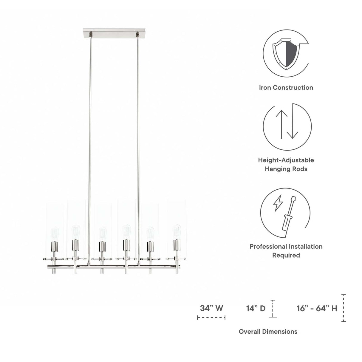 Skylark 6-Light Chandelier