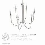 Penrose 6-Light Chandelier