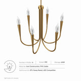 Penrose 6-Light Chandelier