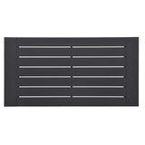 Tahoe Outdoor Patio Powder-Coated Aluminum Coffee Table