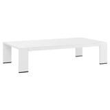 Tahoe Outdoor Patio Powder-Coated Aluminum Coffee Table