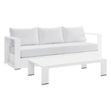 Tahoe Outdoor Patio Powder-Coated Aluminum 2-Piece Set