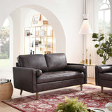 Valour Leather Loveseat