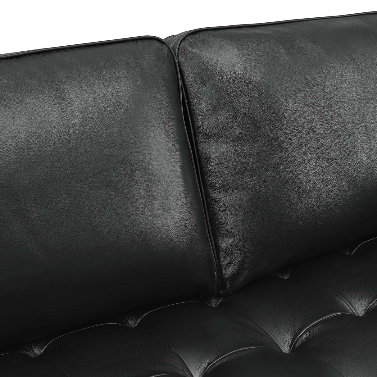 Valour 98" Leather Sectional Sofa