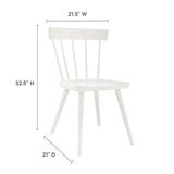 Sutter Wood Dining Side Chair Set of 2