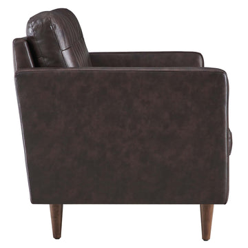 Exalt Tufted Leather Sofa