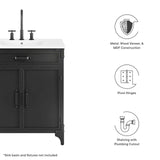 Steamforge Bathroom Vanity Cabinet (Sink Basin Not Included)