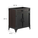 Steamforge Bathroom Vanity Cabinet (Sink Basin Not Included)