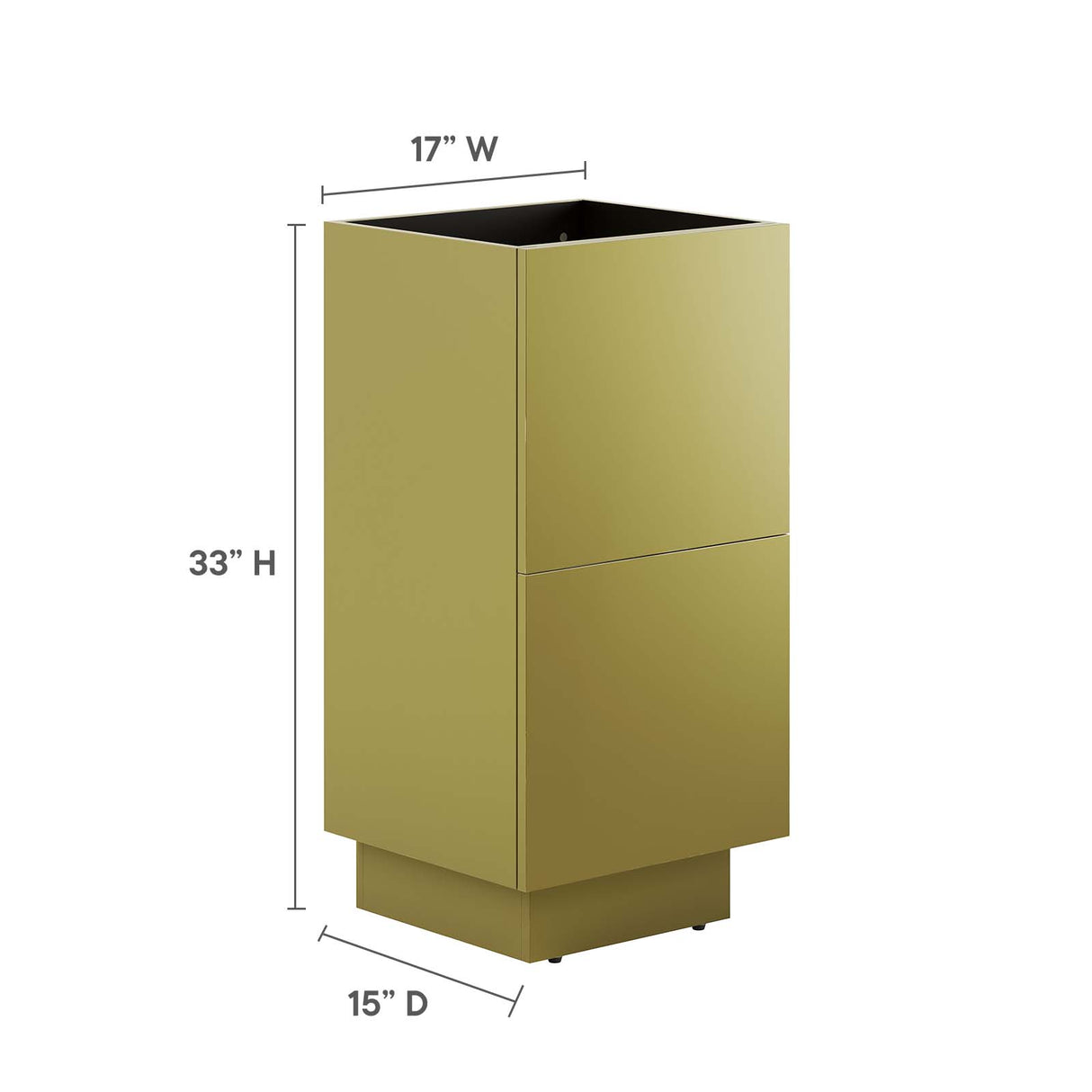 Quantum Bathroom Vanity Cabinet (Sink Basin Not Included)