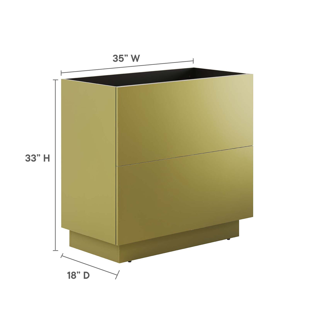 Quantum Bathroom Vanity Cabinet (Sink Basin Not Included)