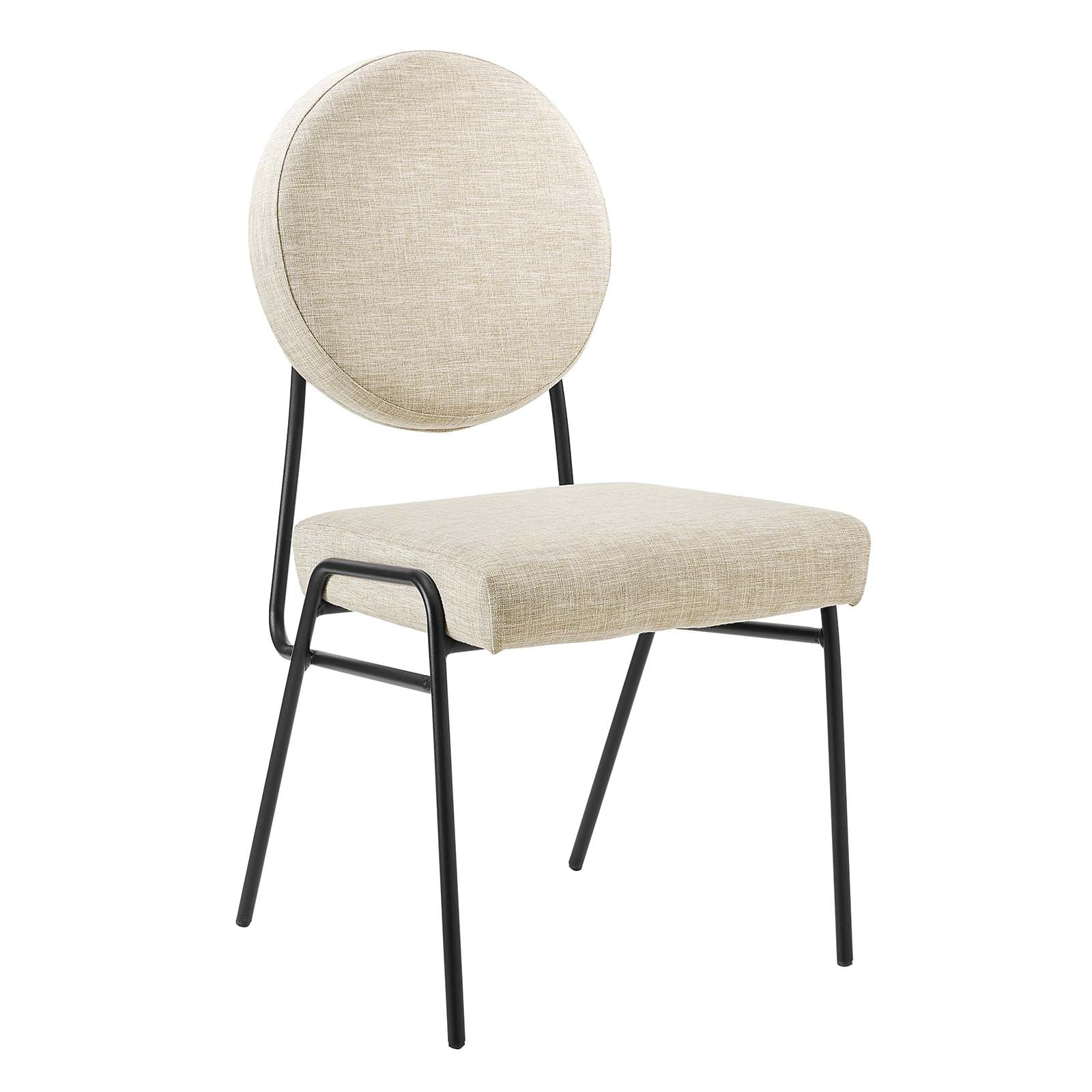 Craft Upholstered Fabric Dining Side Chairs