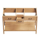 Zaire 48" Double Sink Compatible Bathroom Vanity Cabinet (Sink Basin Not Included)