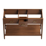 Zaire 48" Double Sink Compatible Bathroom Vanity Cabinet (Sink Basin Not Included)