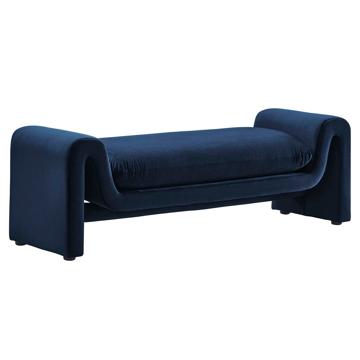 Waverly Performance Velvet Bench