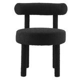 Toulouse Boucle Fabric Dining Chair