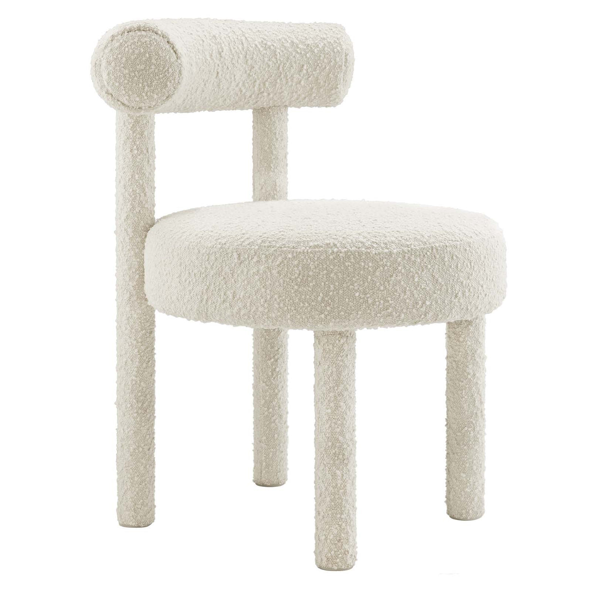 Toulouse Boucle Fabric Dining Chair