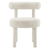 Toulouse Boucle Fabric Dining Chair