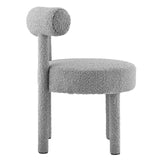 Toulouse Boucle Fabric Dining Chair