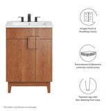 Miles 24" Bathroom Vanity Cabinet (Sink Basin Not Included)