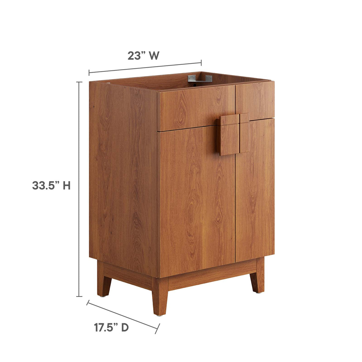 Miles 24" Bathroom Vanity Cabinet (Sink Basin Not Included)